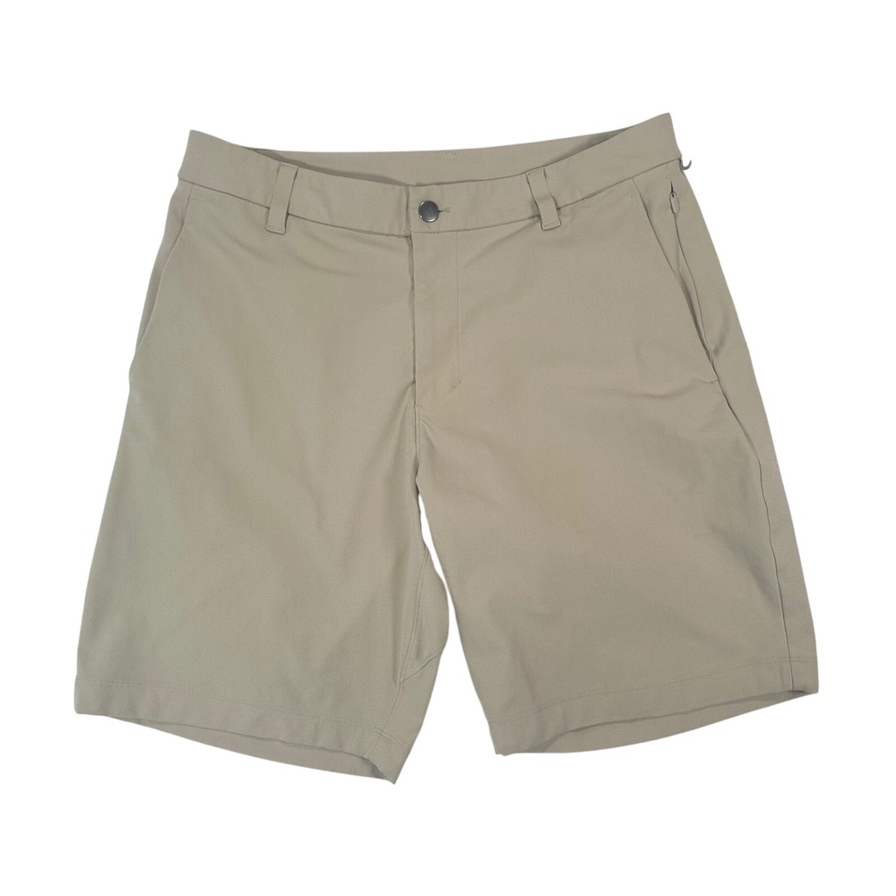 Lululemon Mens Commission Shorts Classic 9" *Khaki Size‎ 33